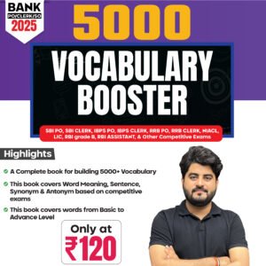 5000+ Vocabulary Booster <br> By Vishal Parihar