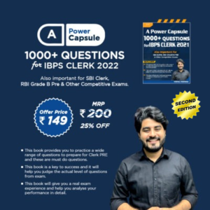 A power capsule 1000+ questions for IBPS Clerk 2022